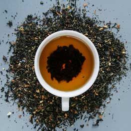 Herbal tea in a cup